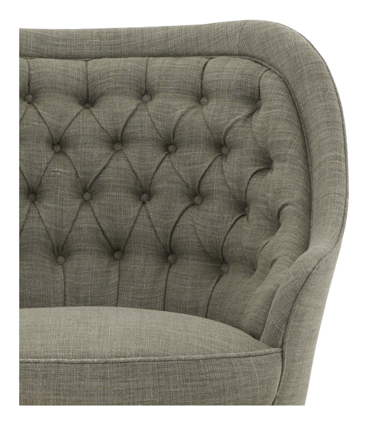 Jayson Home - Vintage Tufted Linen Chair