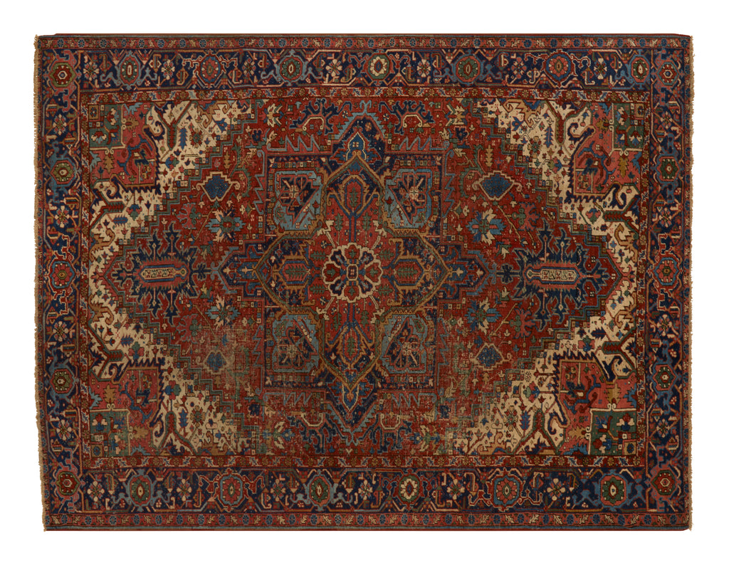 Jayson Home - Vintage Heriz Rug - 11'4" x 8'7"
