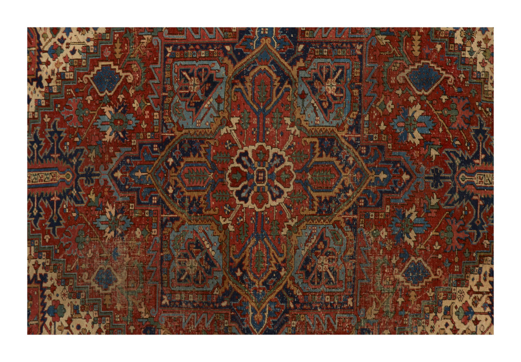 Jayson Home - Vintage Heriz Rug - 11'4" x 8'7"