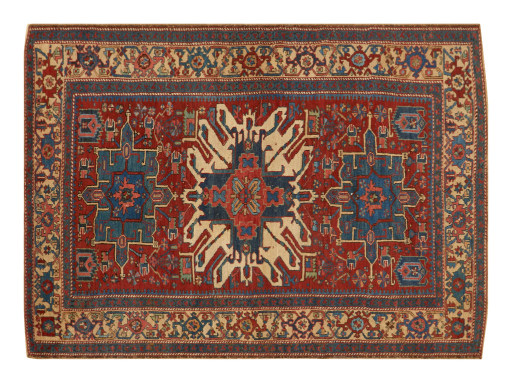 Jayson Home - Vintage Heriz Rug - 7'1" x 5'