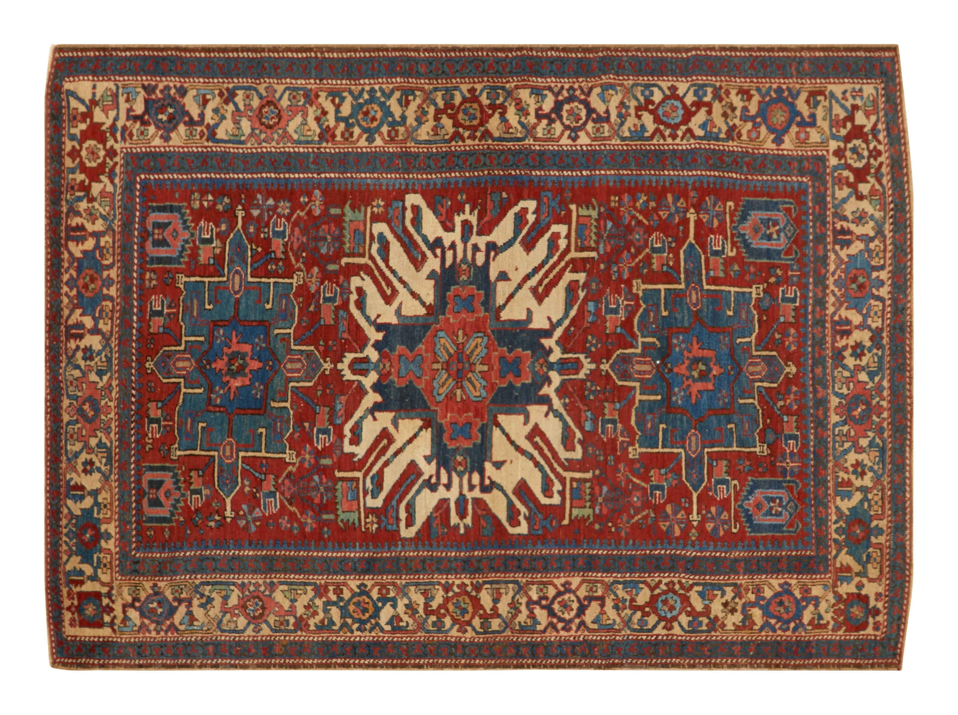 Jayson Home - Vintage Heriz Rug - 7'1" x 5'