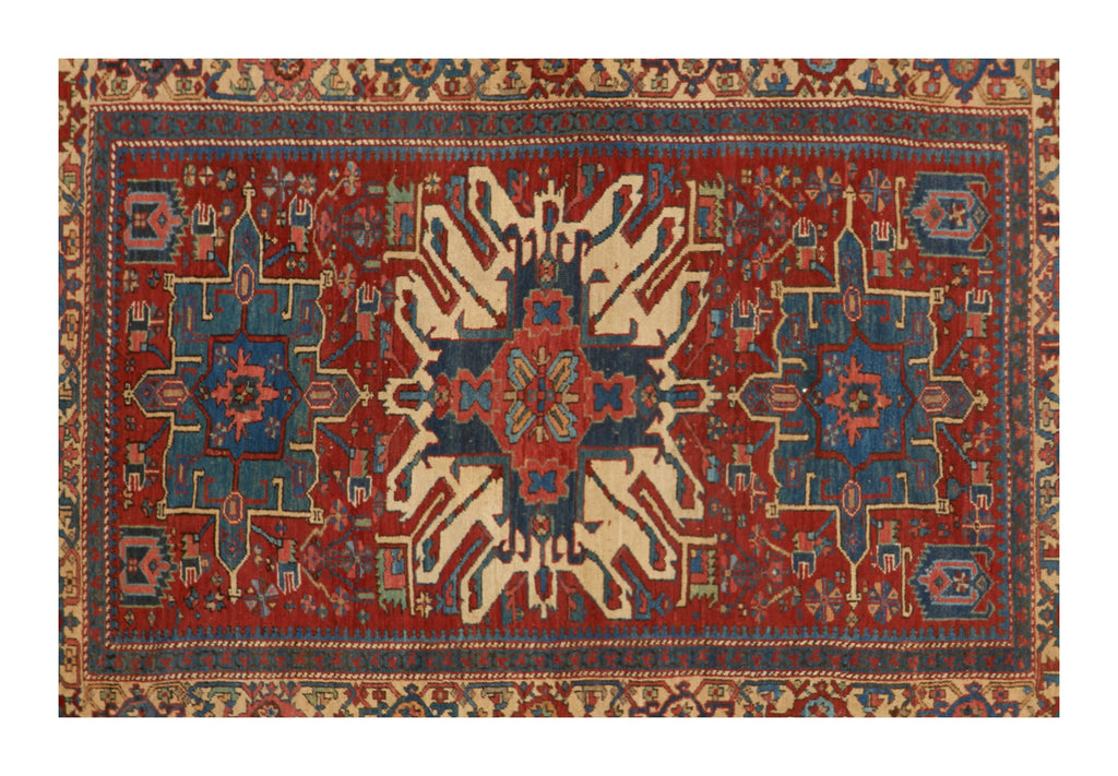 Jayson Home - Vintage Heriz Rug - 7'1" x 5'