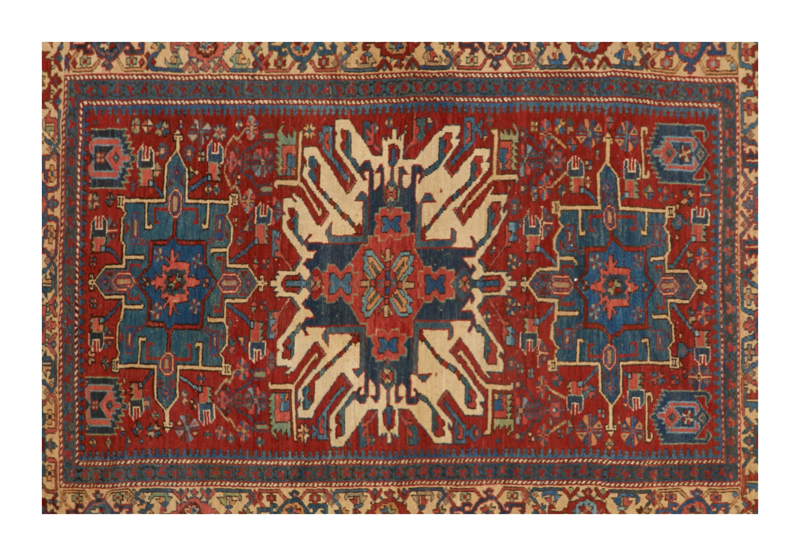 Jayson Home - Vintage Heriz Rug - 7'1" x 5'