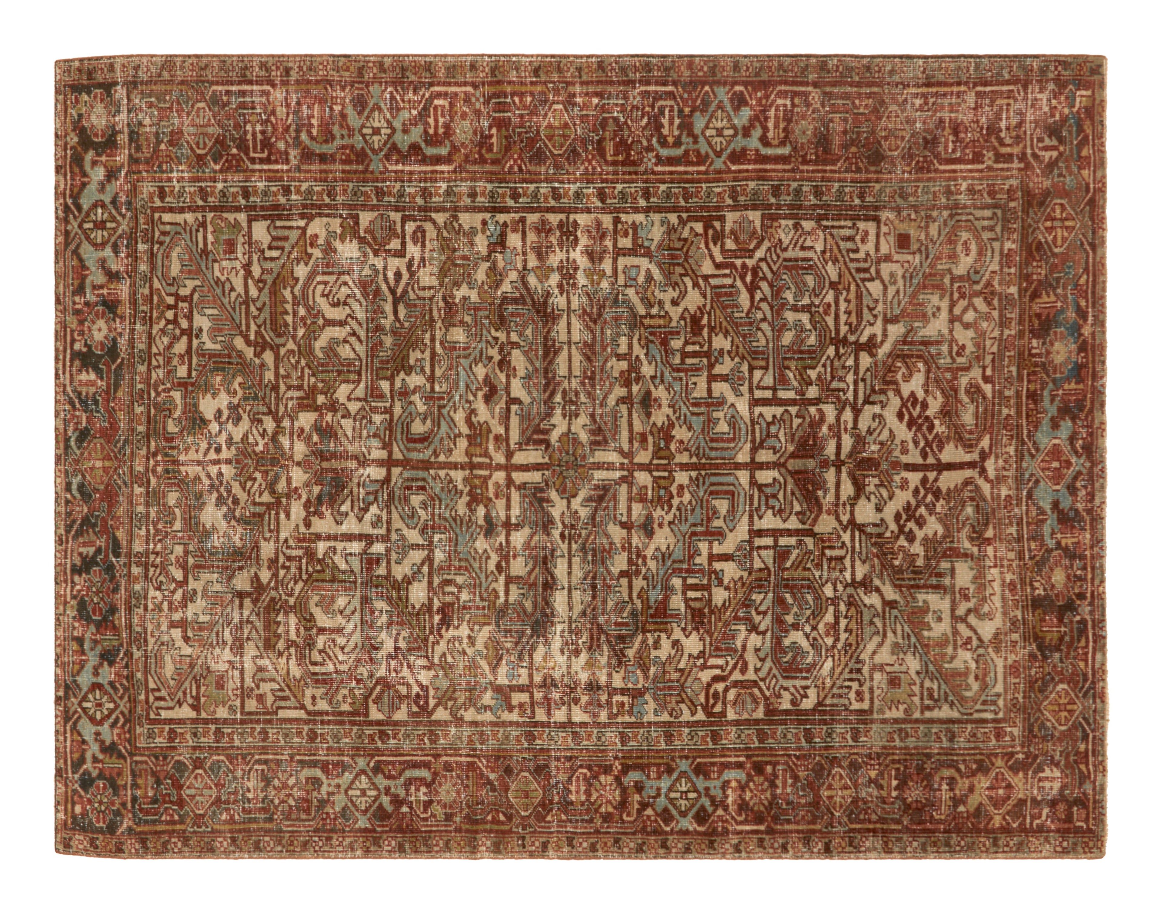 Jayson Home - Vintage Heriz Rug - 8'7" x 6'7"