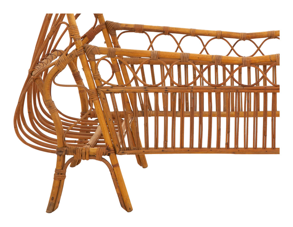 Jayson Home - Vintage Rattan Bed
