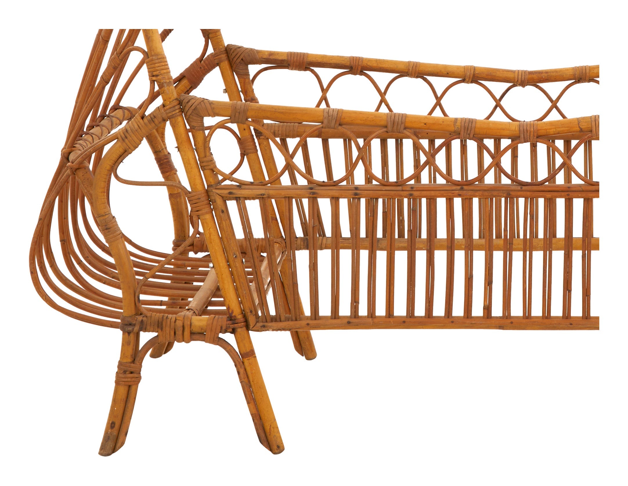 Jayson Home - Vintage Rattan Bed