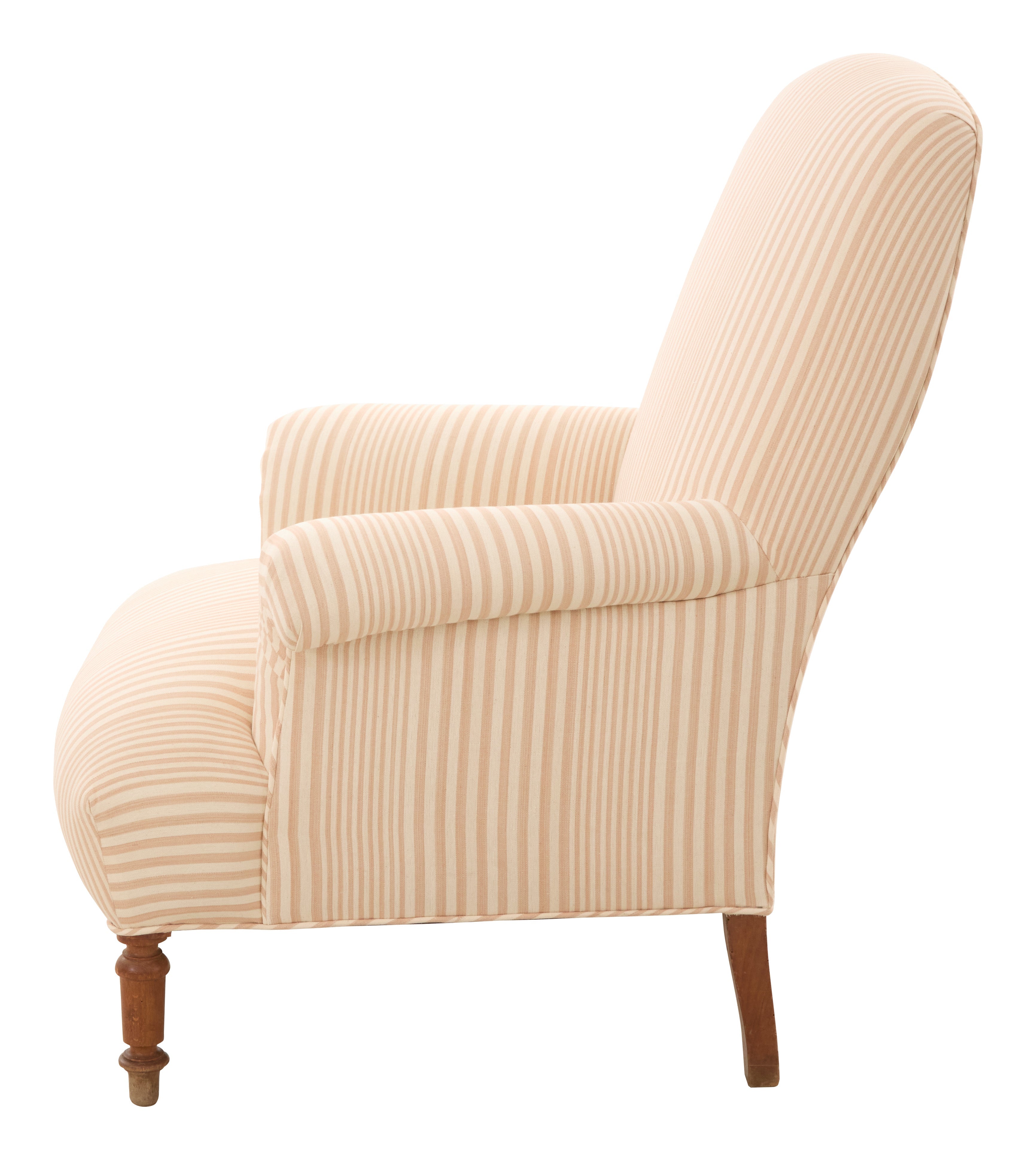 Jayson Home - Antique Napoleon III Striped Chair