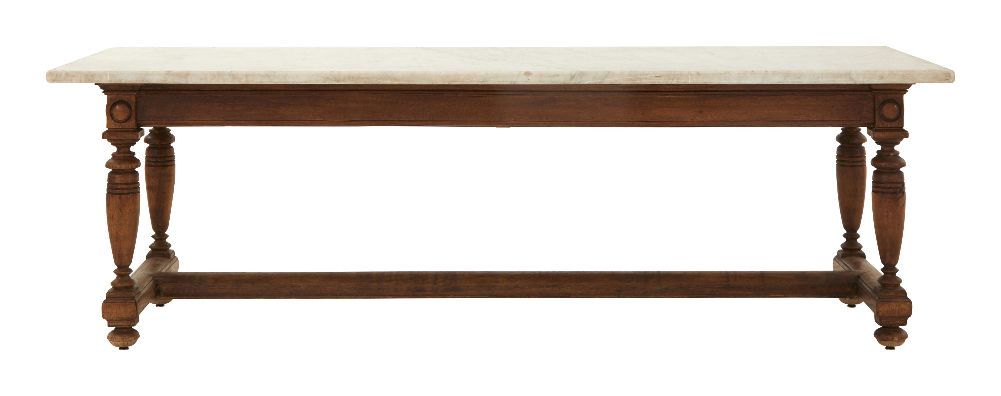 Jayson Home - Antique Marble Top Dining Table