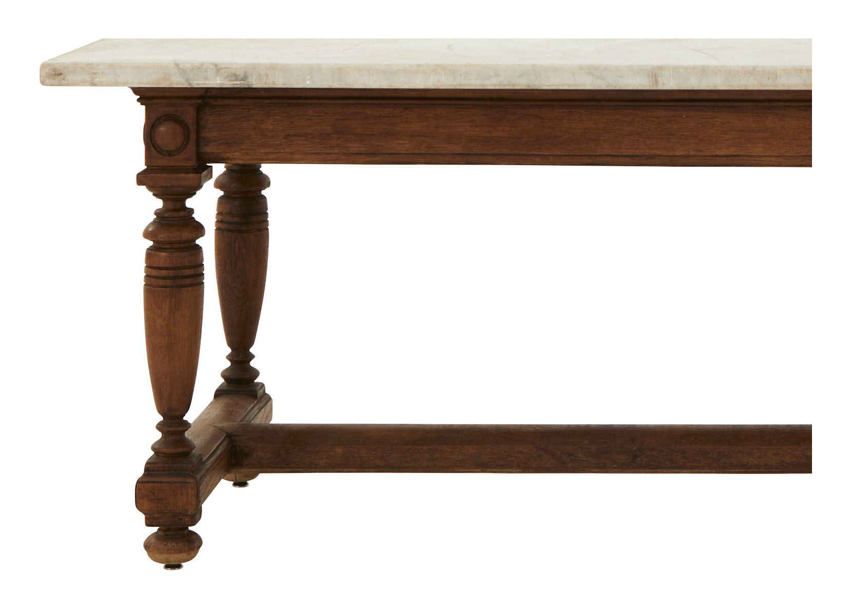 Jayson Home - Antique Marble Top Dining Table