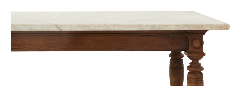 Jayson Home - Antique Marble Top Dining Table