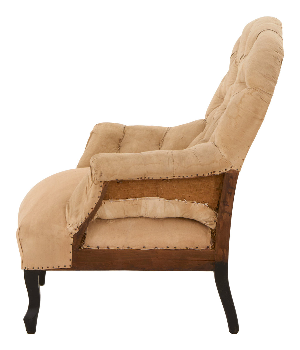 Jayson Home - Antique Unupholstered Tufted Chair