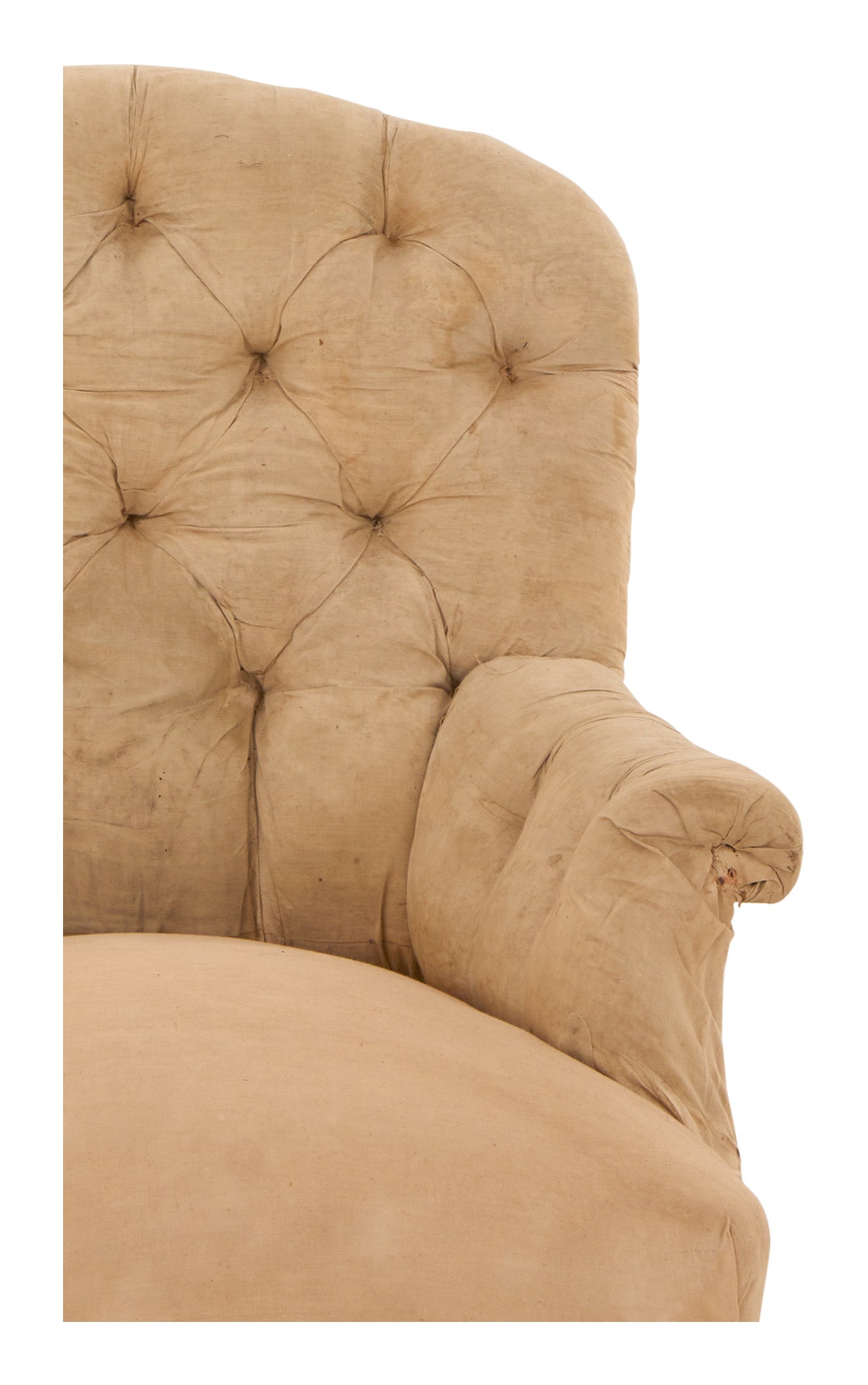 Jayson Home - Antique Unupholstered Tufted Chair