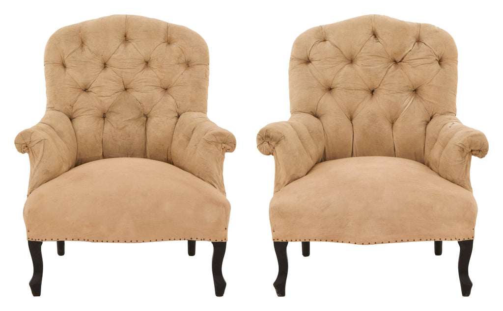 Jayson Home - Antique Unupholstered Tufted Chair