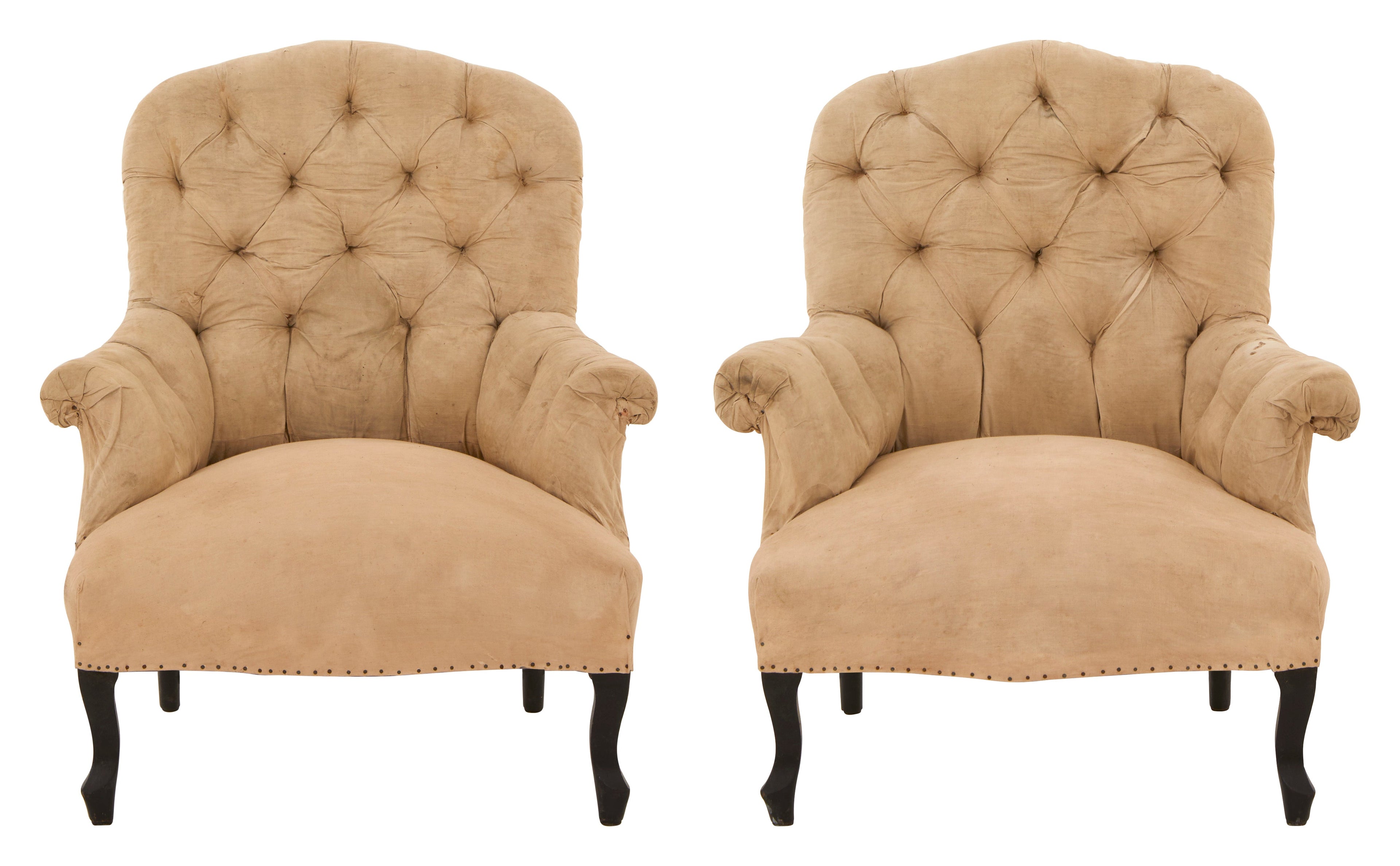 Jayson Home - Antique Unupholstered Tufted Chair