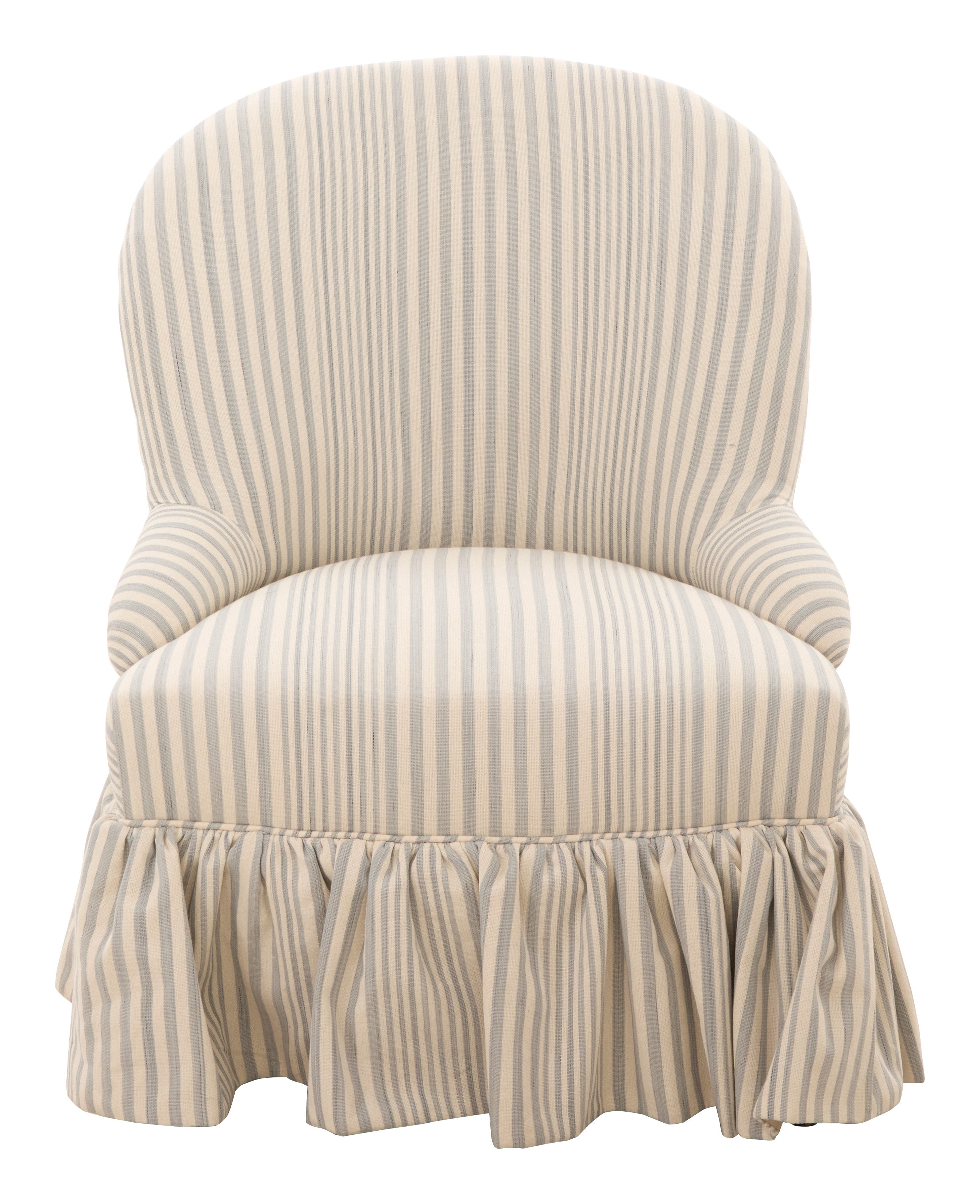 Jayson Home - Antique Striped Slipper Chair