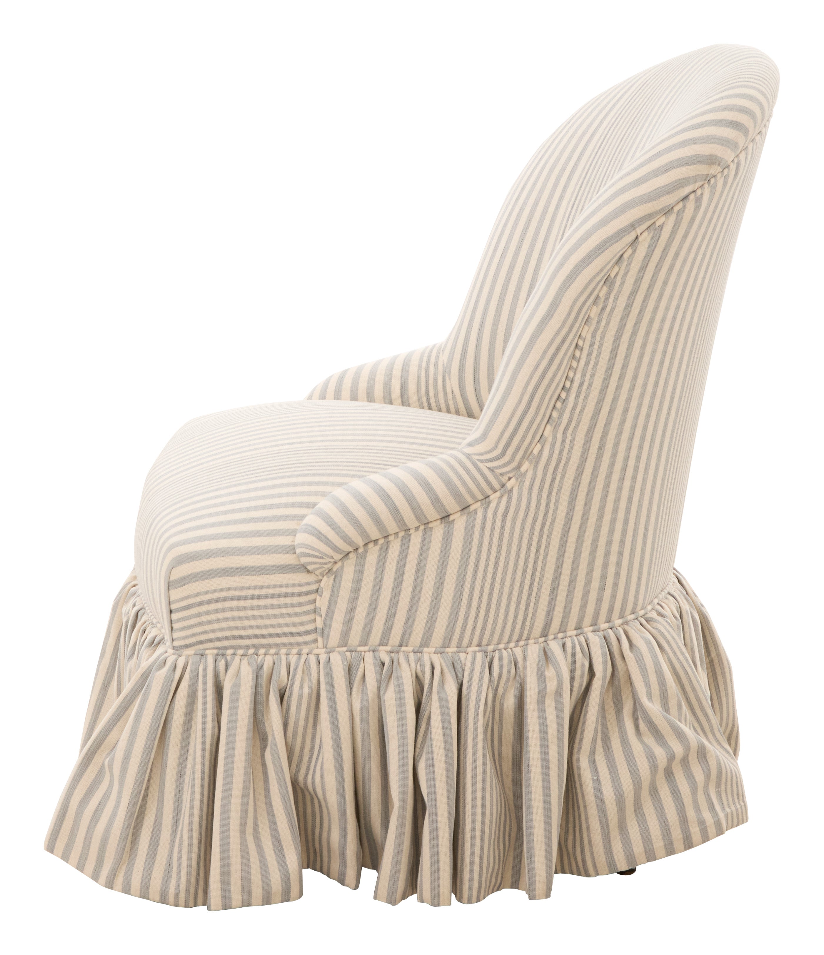 Jayson Home - Antique Striped Slipper Chair