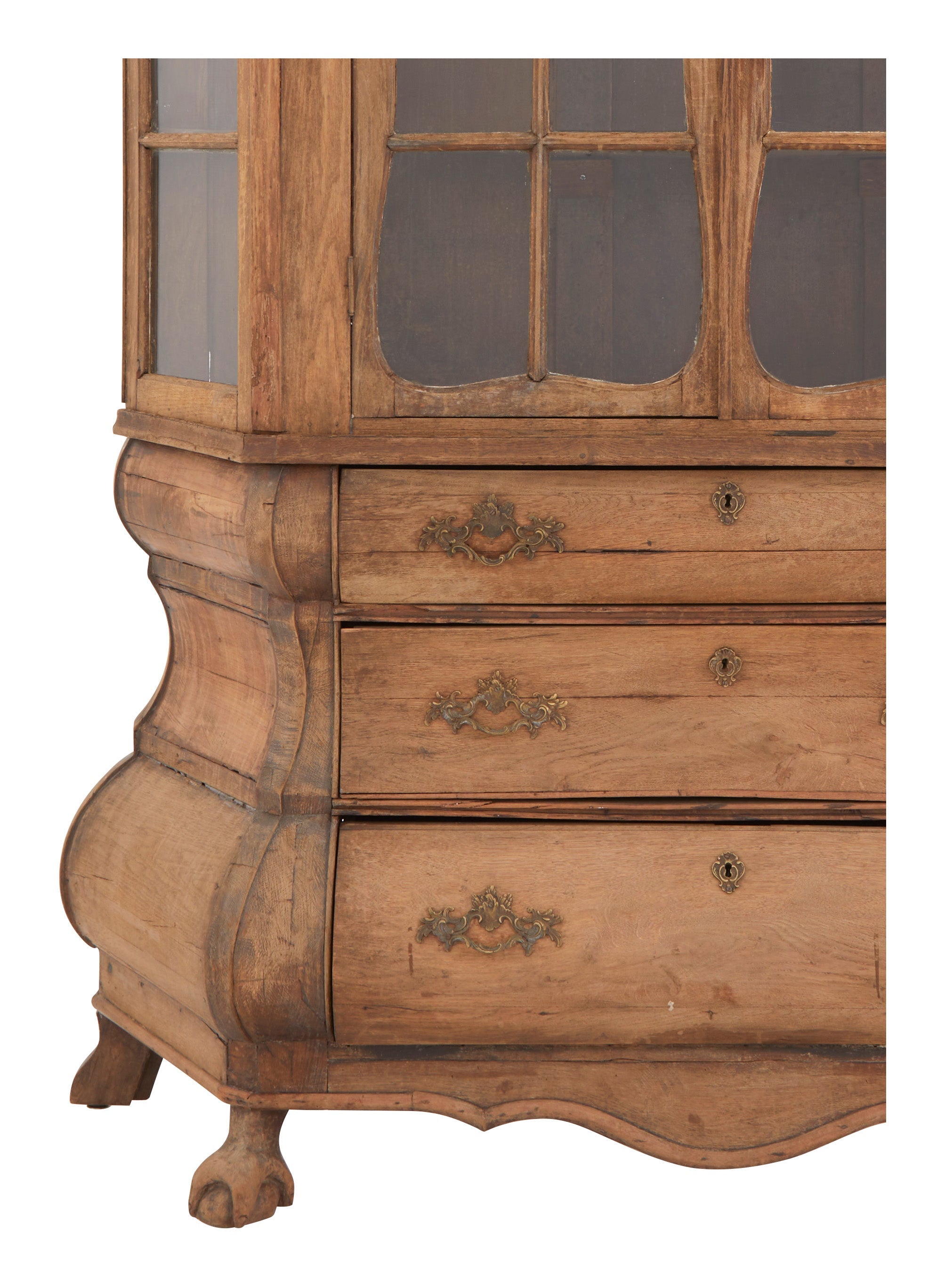 Jayson Home - Antique Dutch Serpentine Vitrine