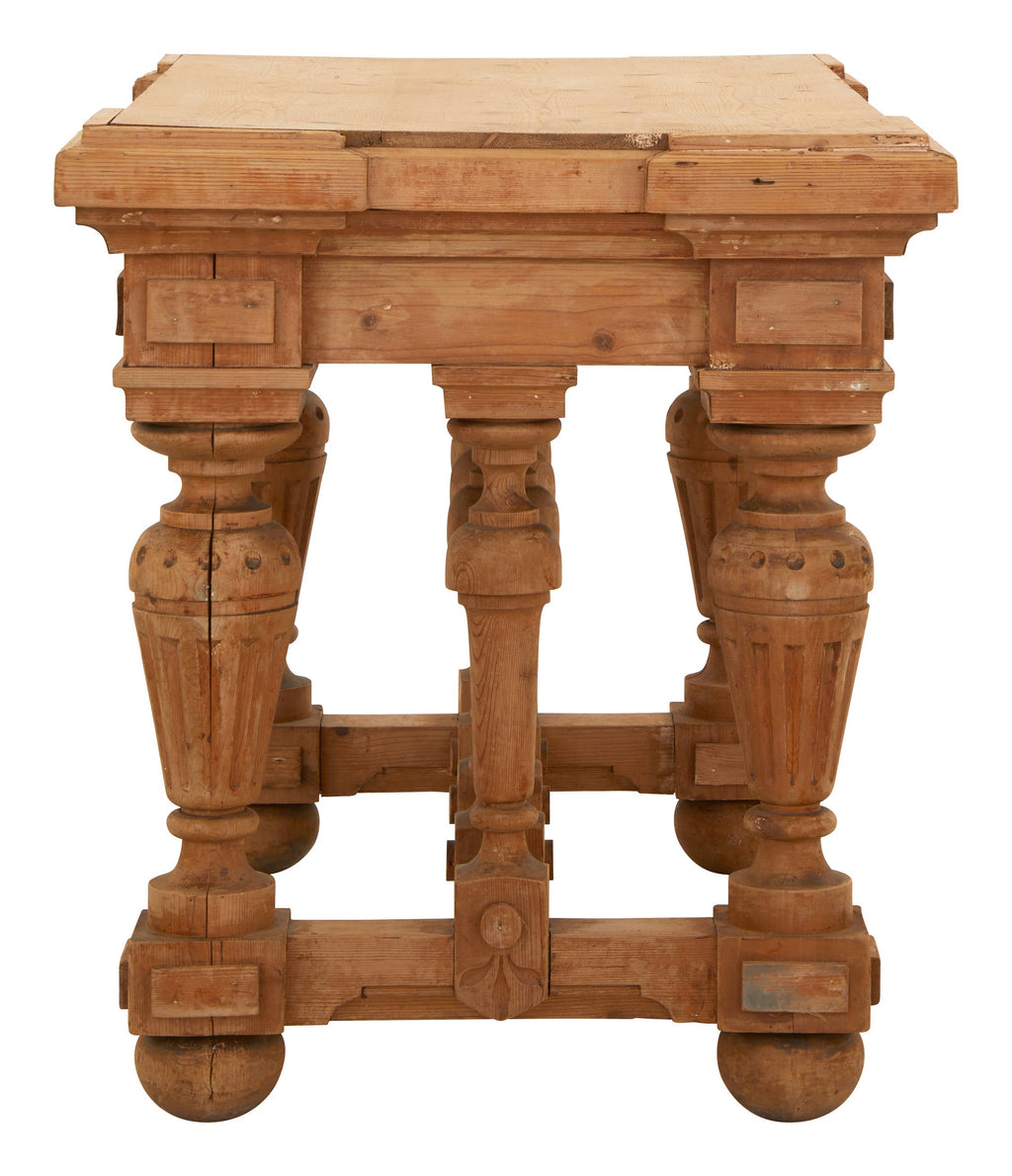 Jayson Home - Antique Carved Wood Table