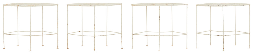 Jayson Home - Vintage Curved Metal Table - set of 2