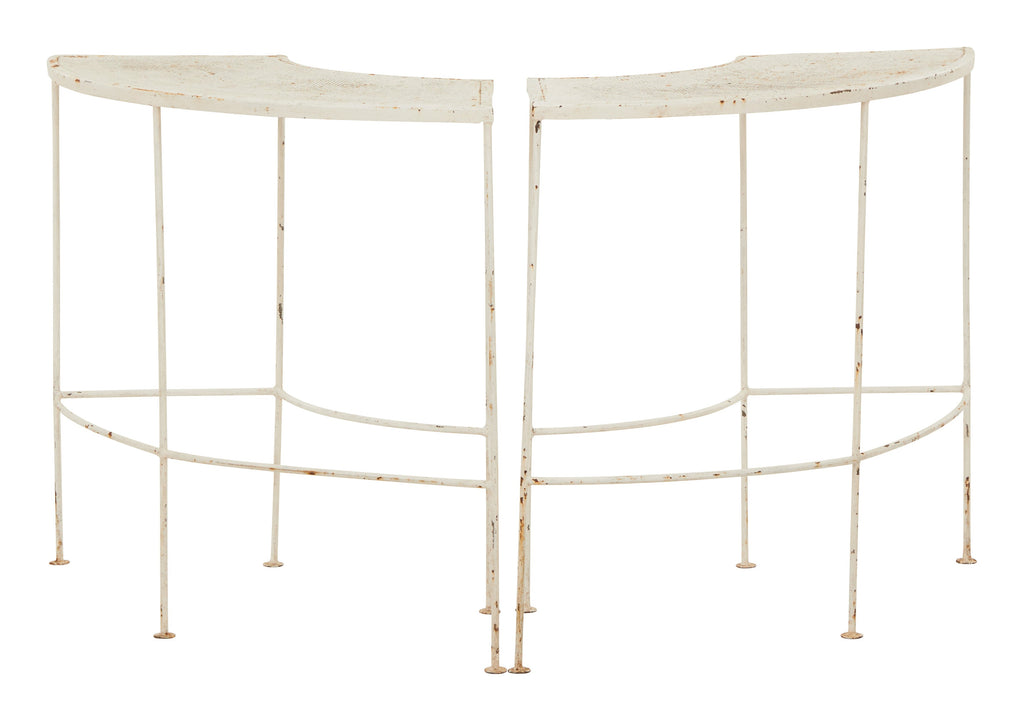 Jayson Home - Vintage Curved Metal Table - set of 2