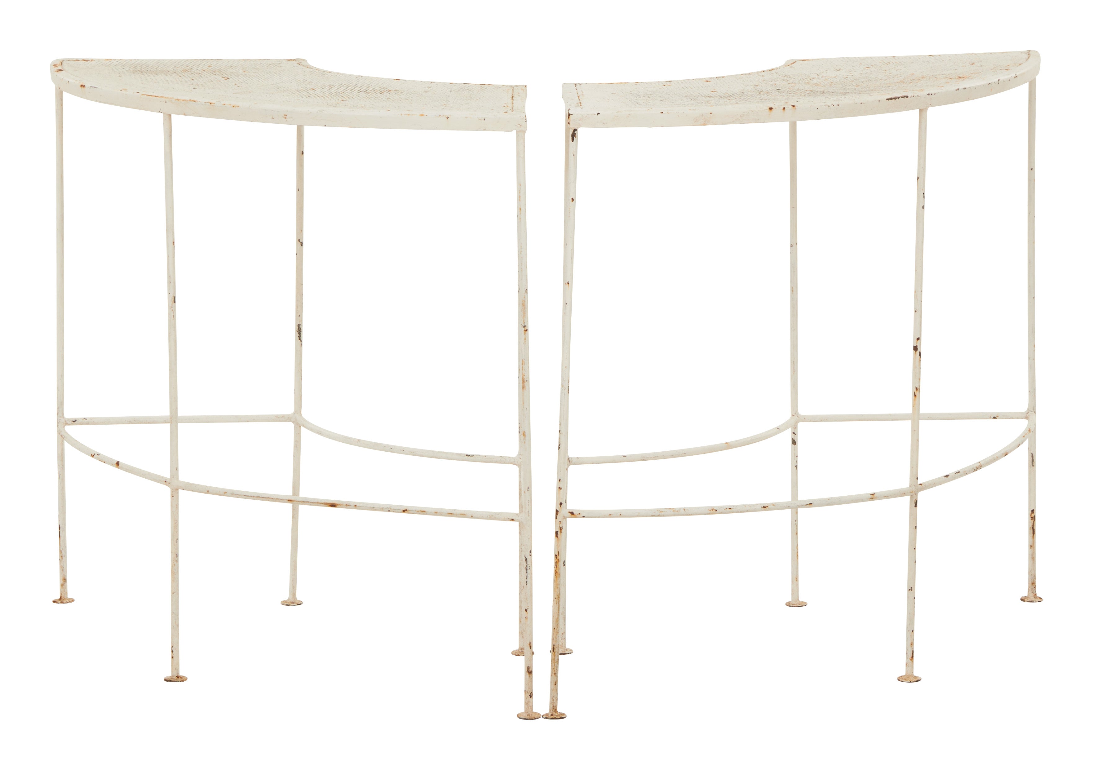 Jayson Home - Vintage Curved Metal Table - set of 2