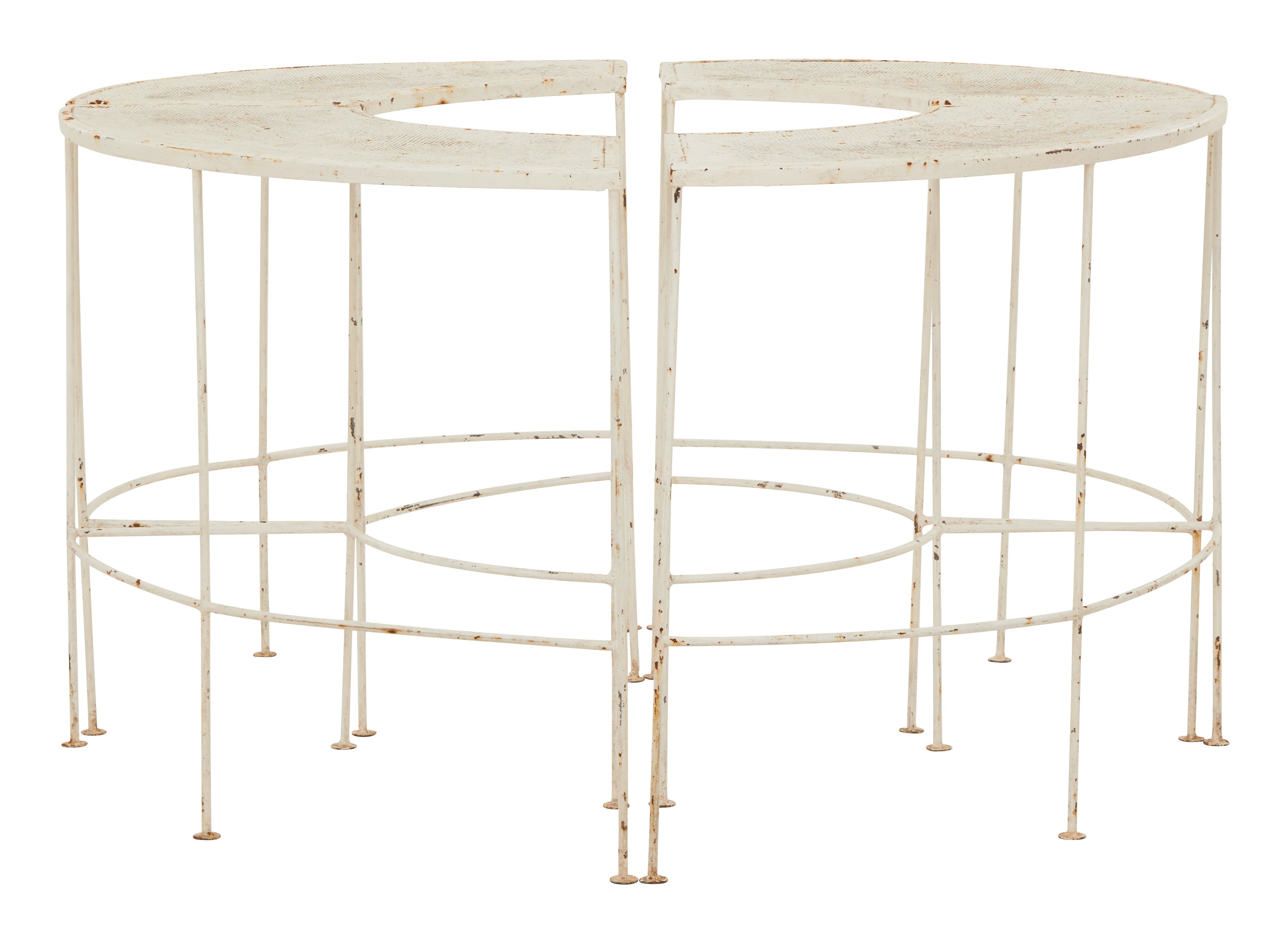 Jayson Home - Vintage Curved Metal Table - set of 2