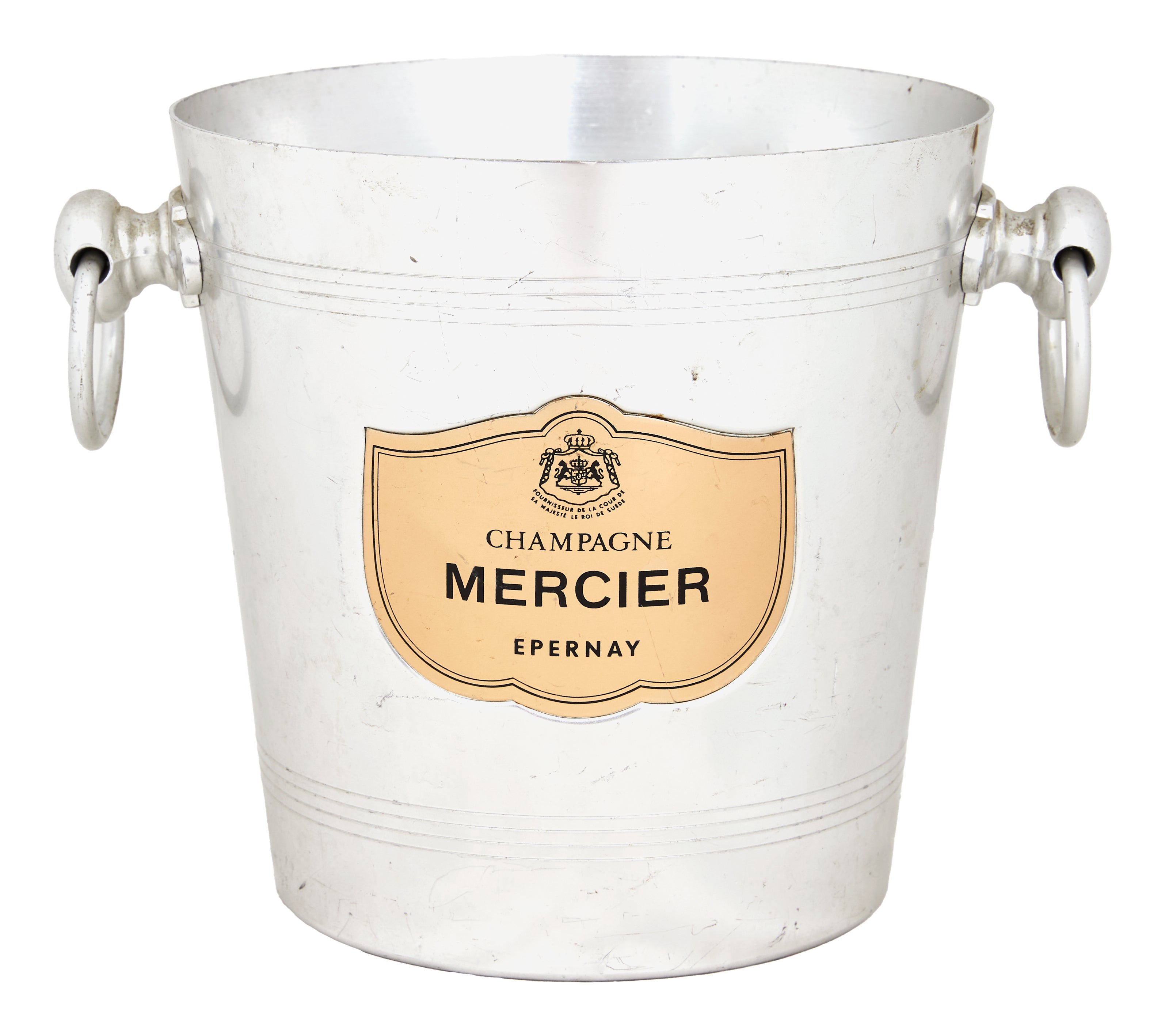 Jayson Home - Vintage Belgian Metal Ice Bucket