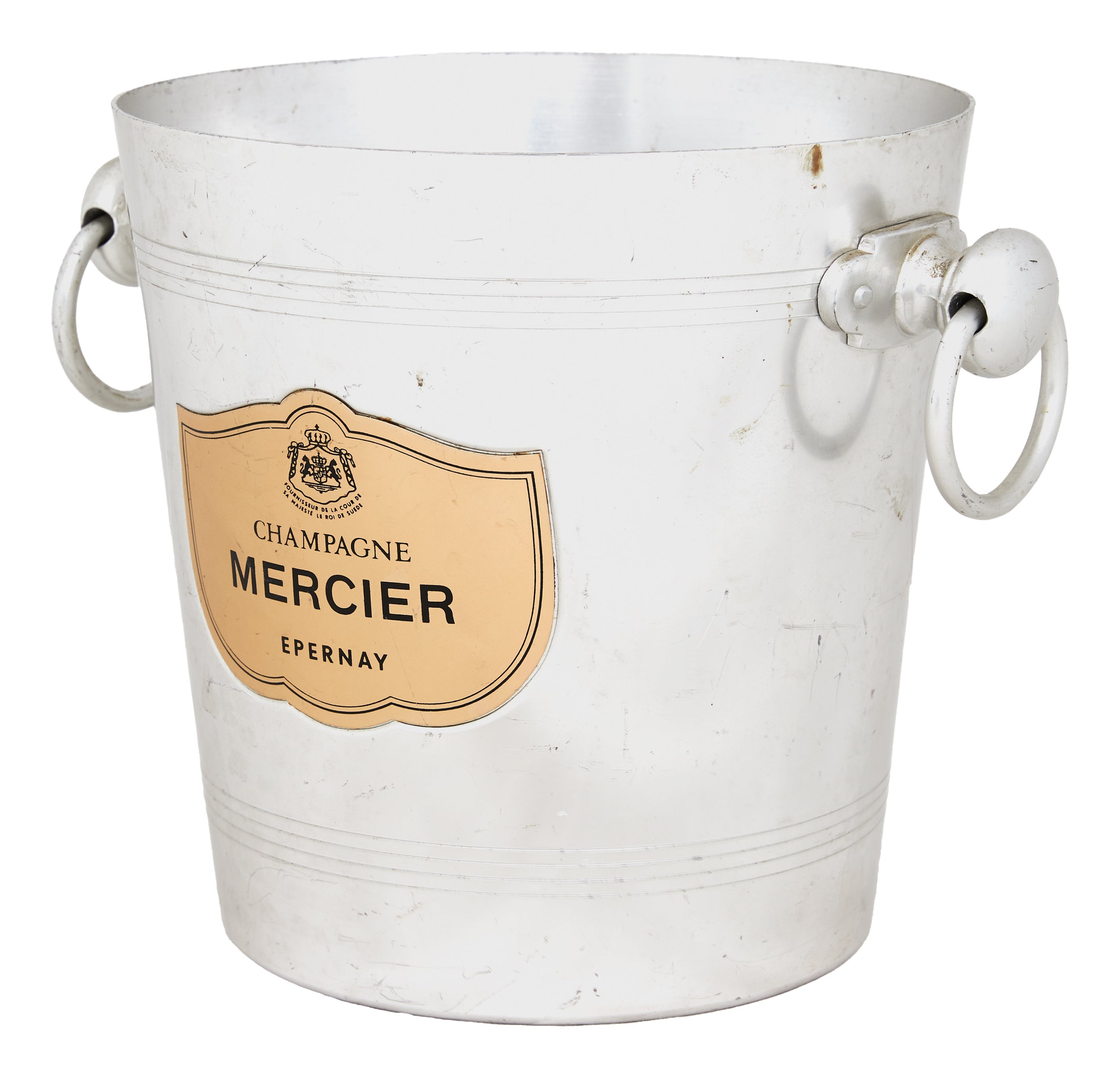 Jayson Home - Vintage Belgian Metal Ice Bucket