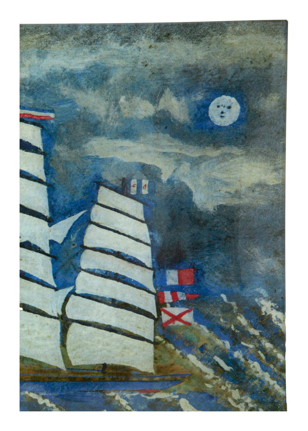 Jayson Home - French Sailboat at Night Tray
