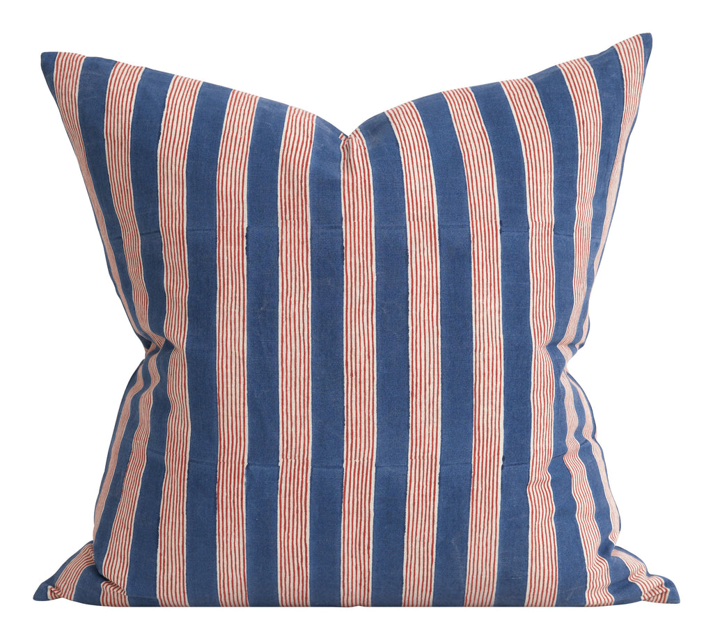 Jayson Home - Chopra Indigo Striped Pillow
