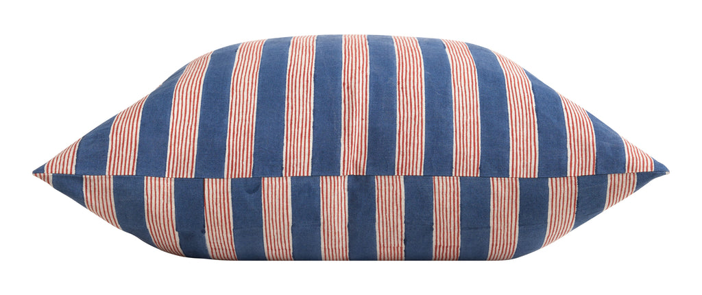 Jayson Home - Chopra Indigo Striped Pillow