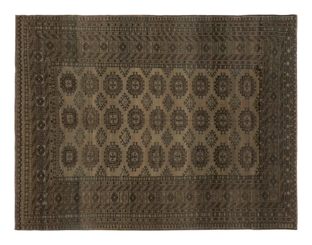 Jayson Home - Vintage Afghan Rug - 8'9" x 6'9"