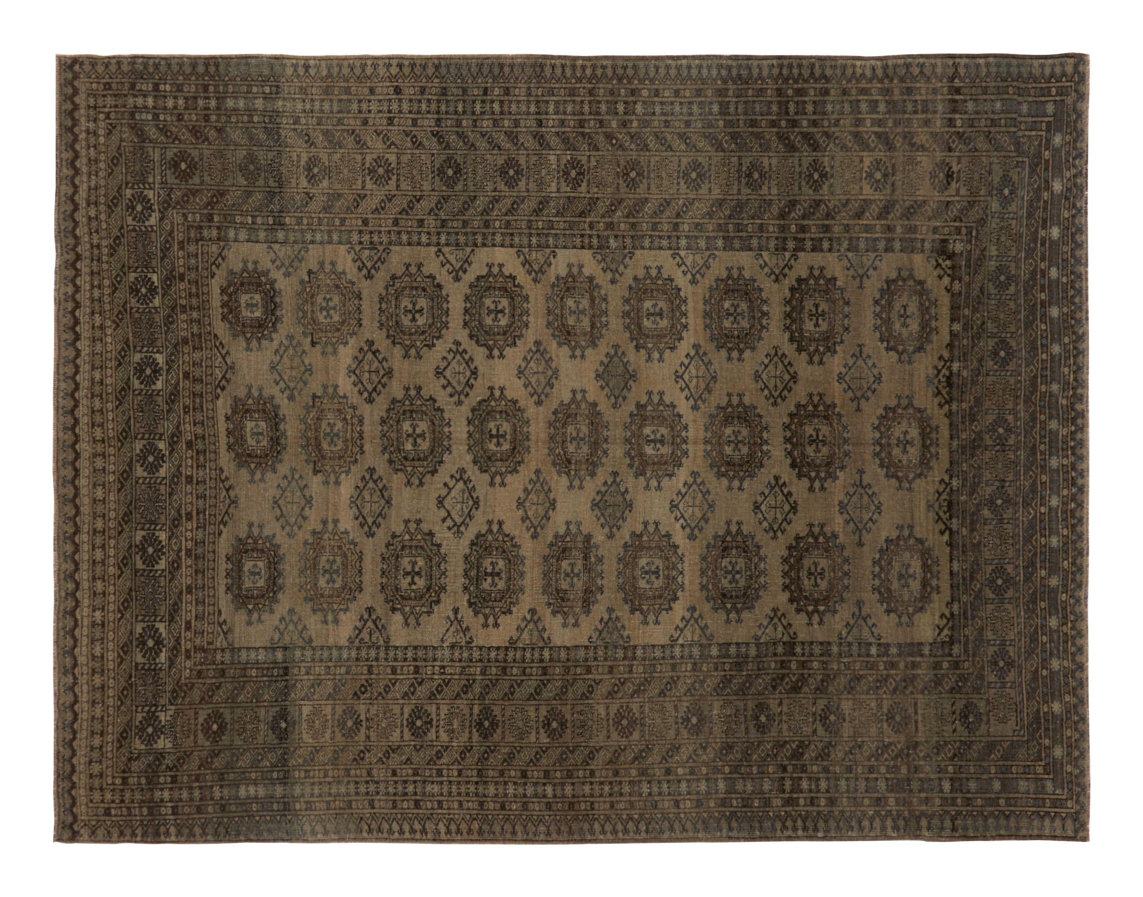Jayson Home - Vintage Afghan Rug - 8'9" x 6'9"