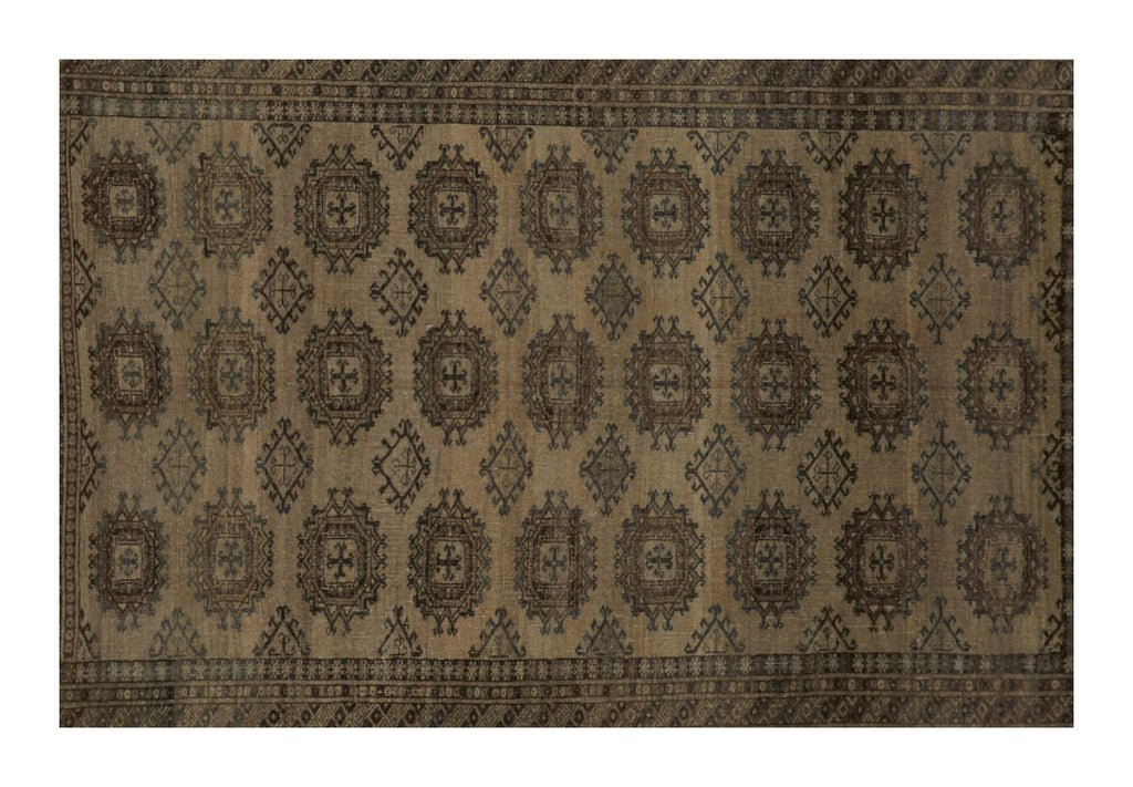 Jayson Home - Vintage Afghan Rug - 8'9" x 6'9"