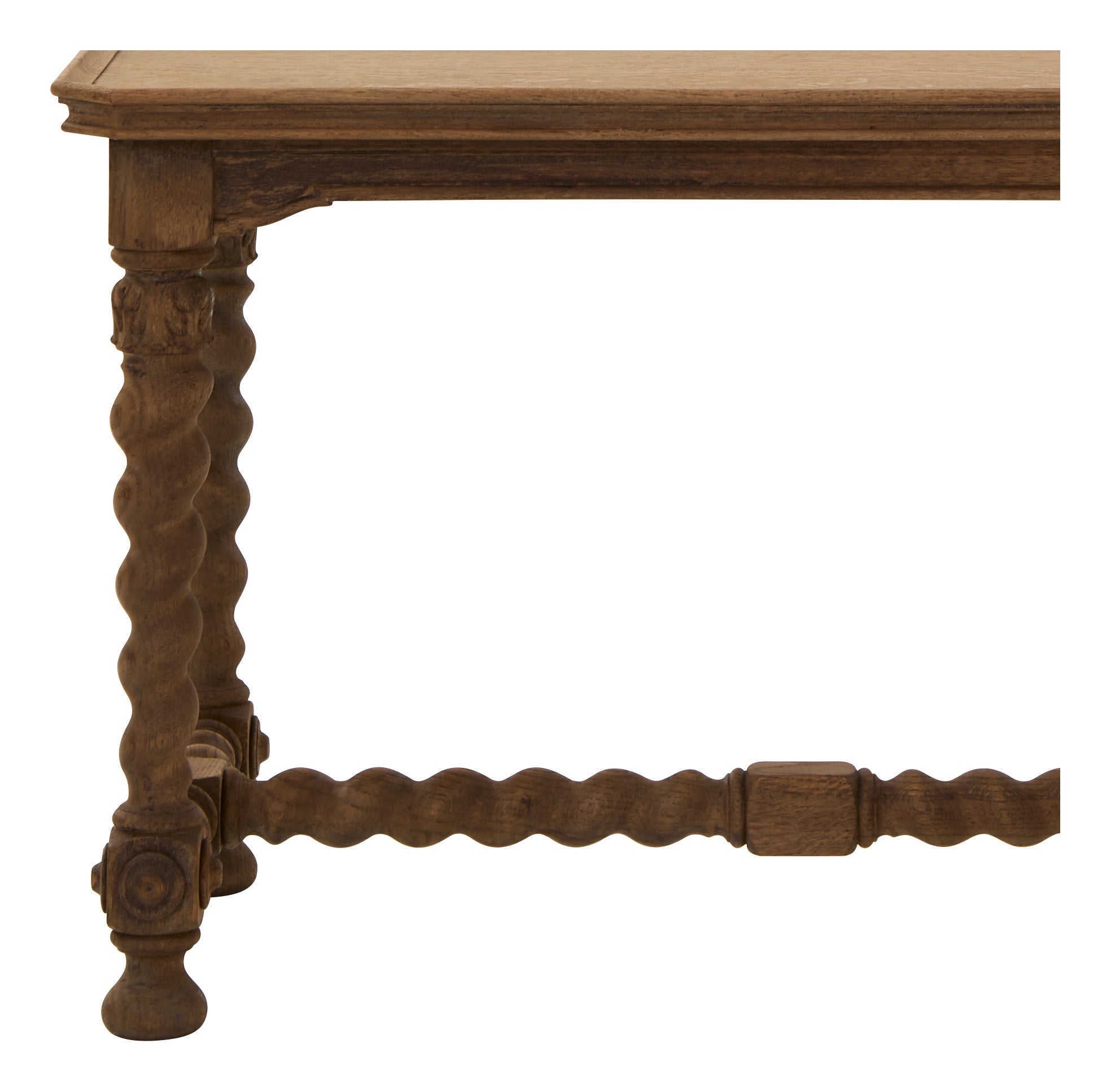 Jayson Home - Antique Barley Twist Wood Table