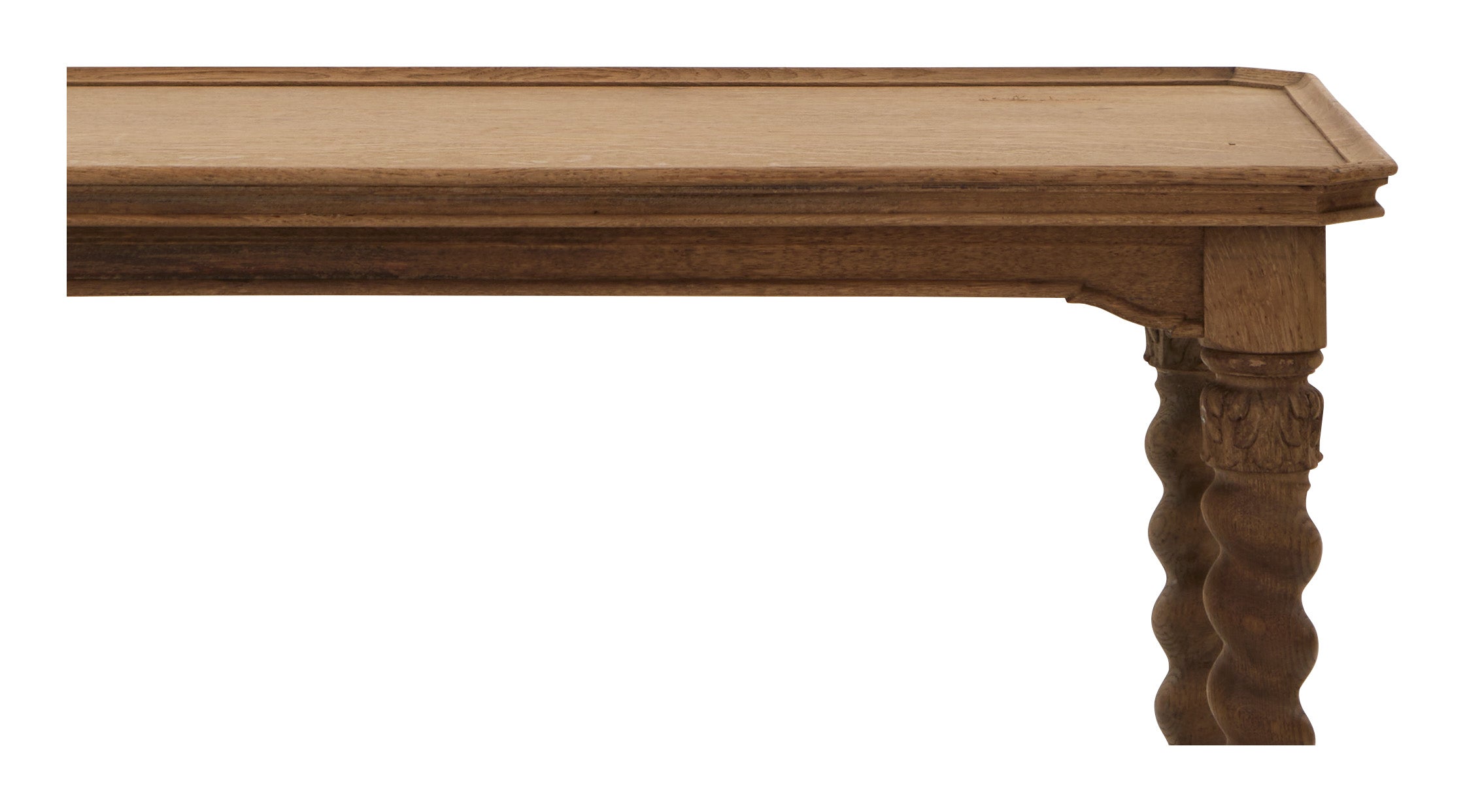 Jayson Home - Antique Barley Twist Wood Table