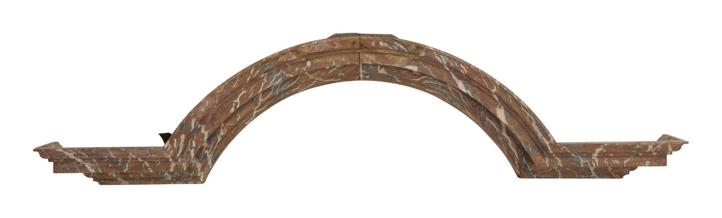Jayson Home - Antique Trompe L'oeil Arch Marble Arch