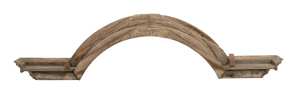 Jayson Home - Antique Trompe L'oeil Arch Marble Arch