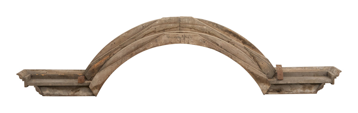 Jayson Home - Antique Trompe L'oeil Arch Marble Arch