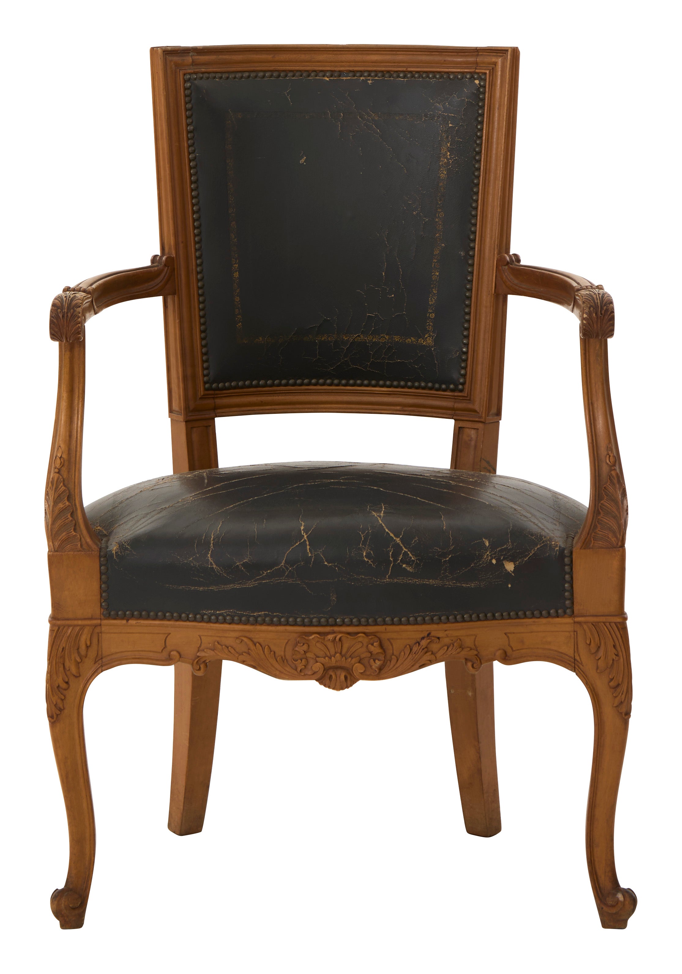 Jayson Home - Vintage Leather Armchair