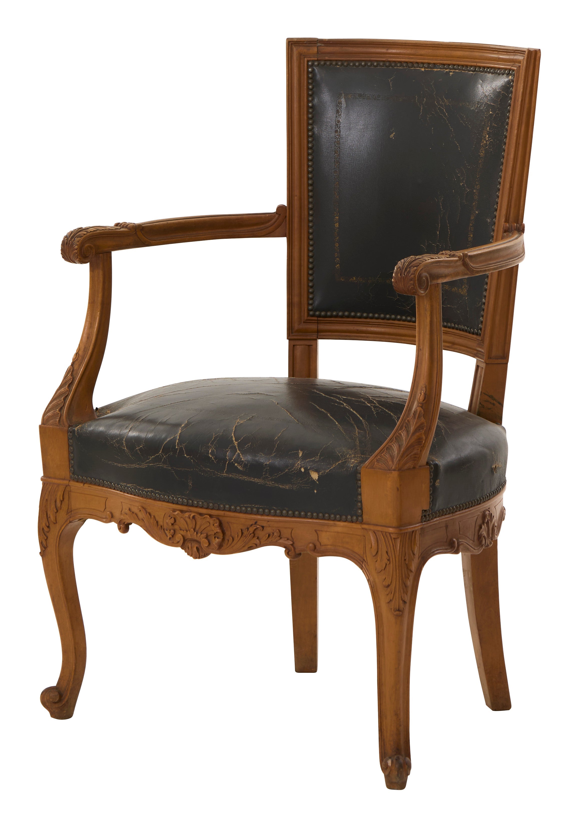 Jayson Home - Vintage Leather Armchair
