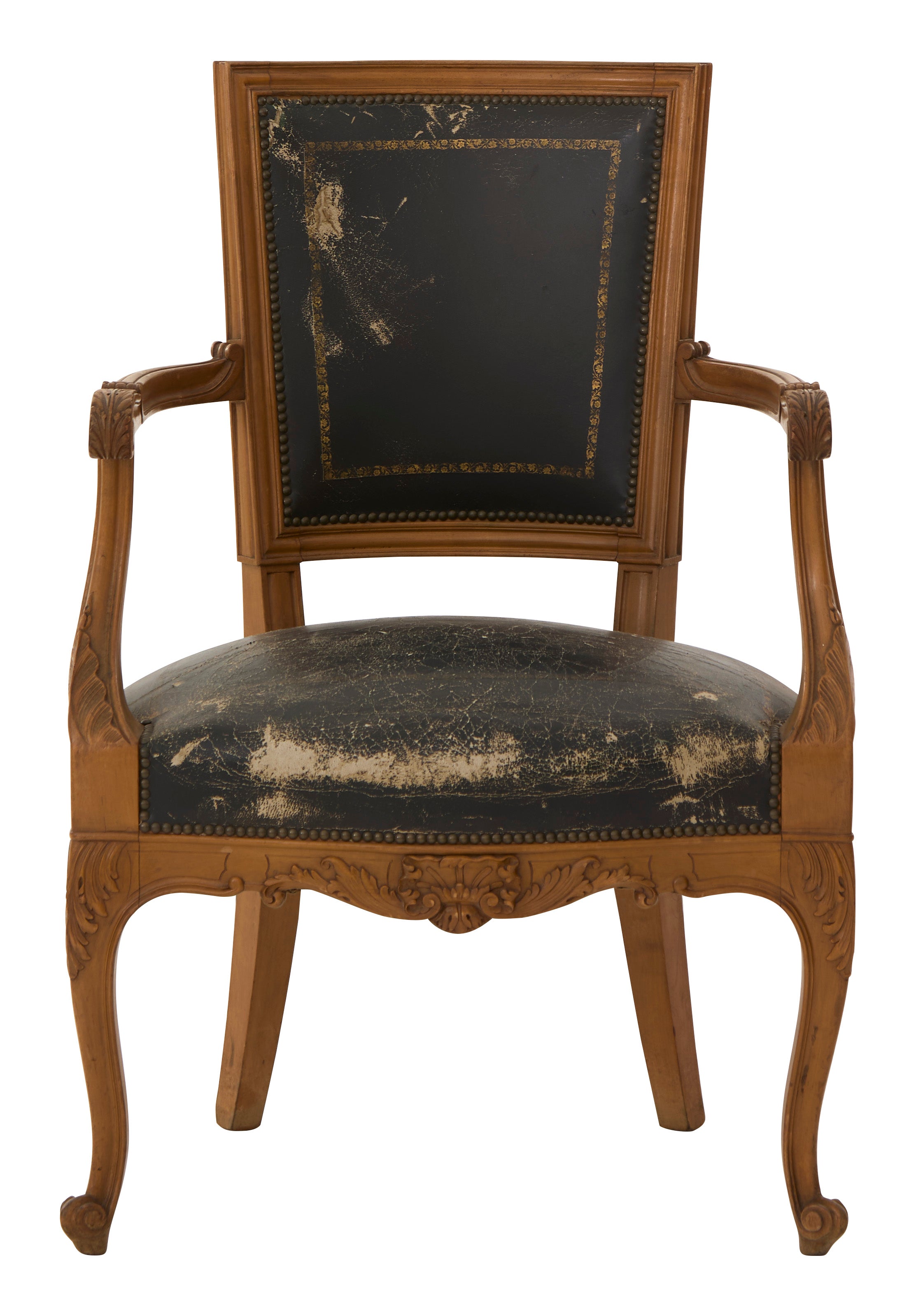 Jayson Home - Vintage Leather Armchair