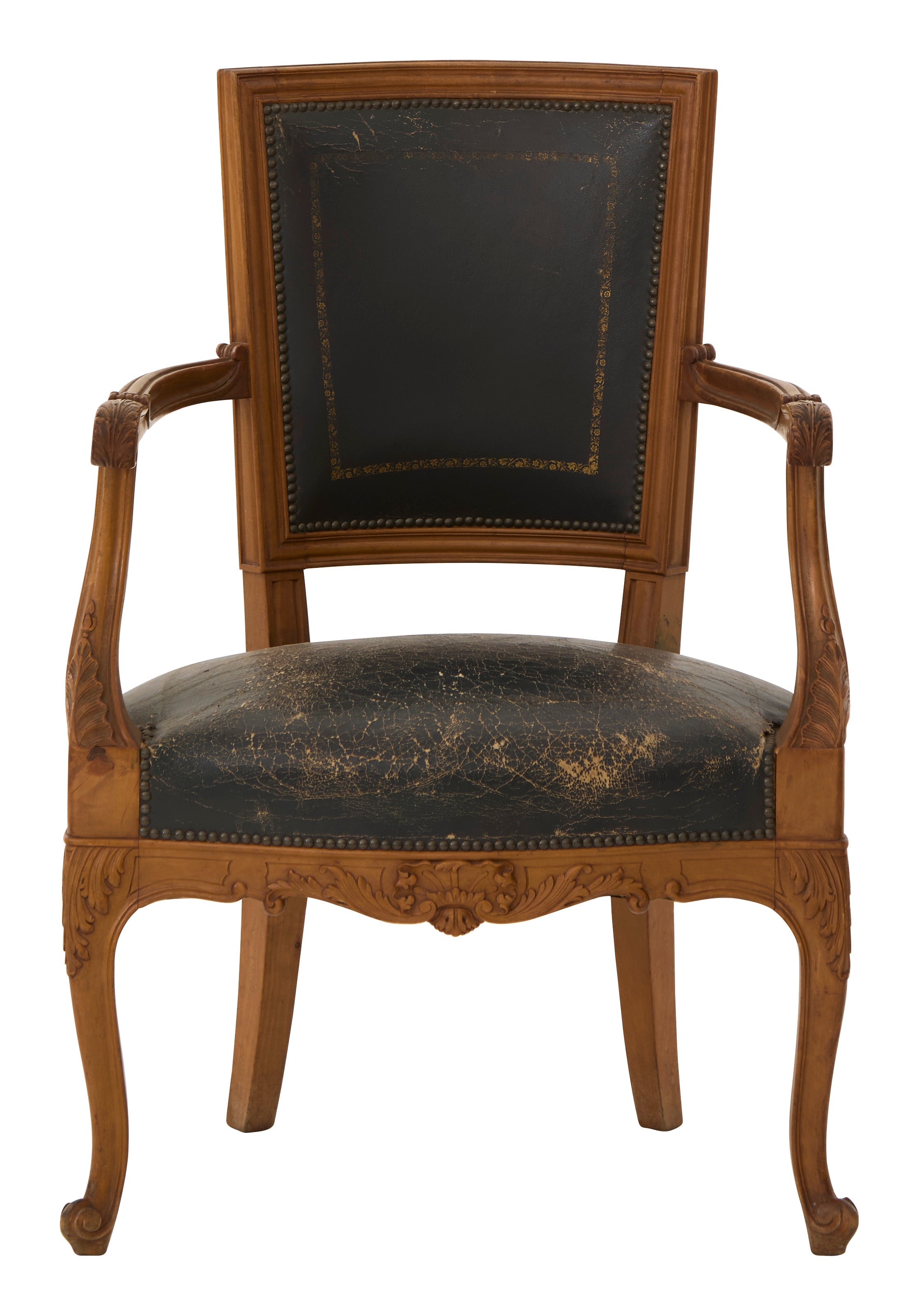 Jayson Home - Vintage Leather Armchair