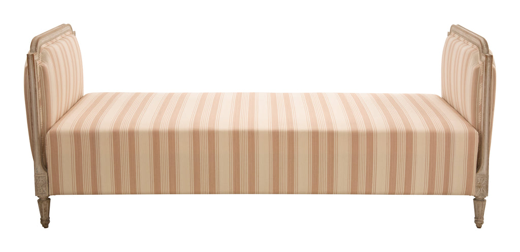 Jayson Home - Antique Louis XVI Striped Daybed