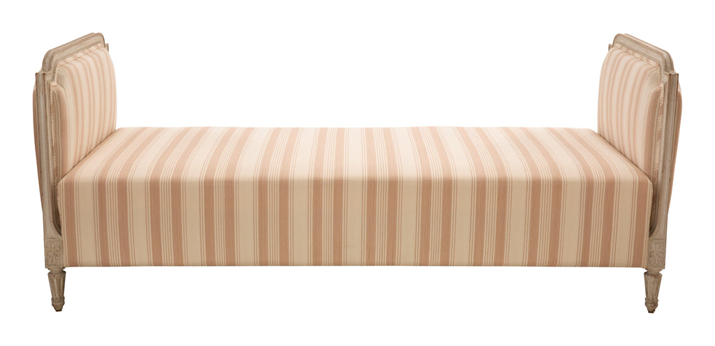 Jayson Home - Antique Louis XVI Striped Daybed