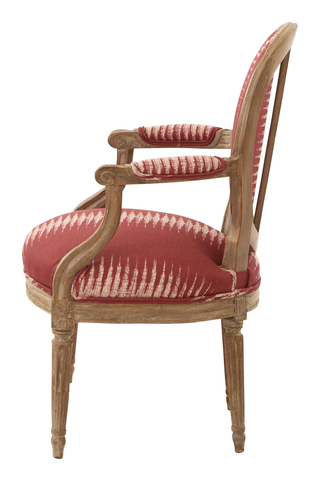 Jayson Home - Antique Louis XVI Ikat Armchair