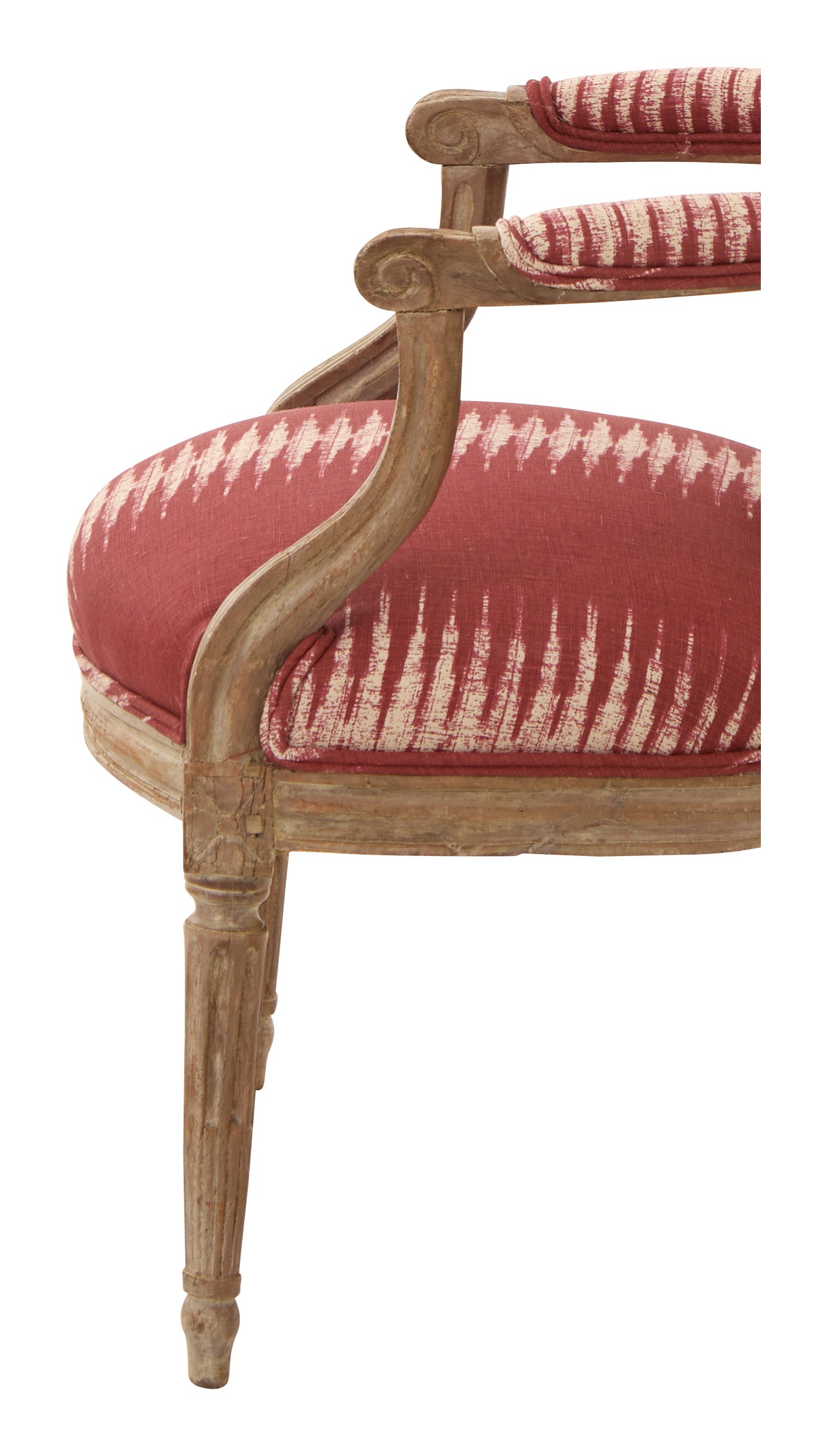 Jayson Home - Antique Louis XVI Ikat Armchair