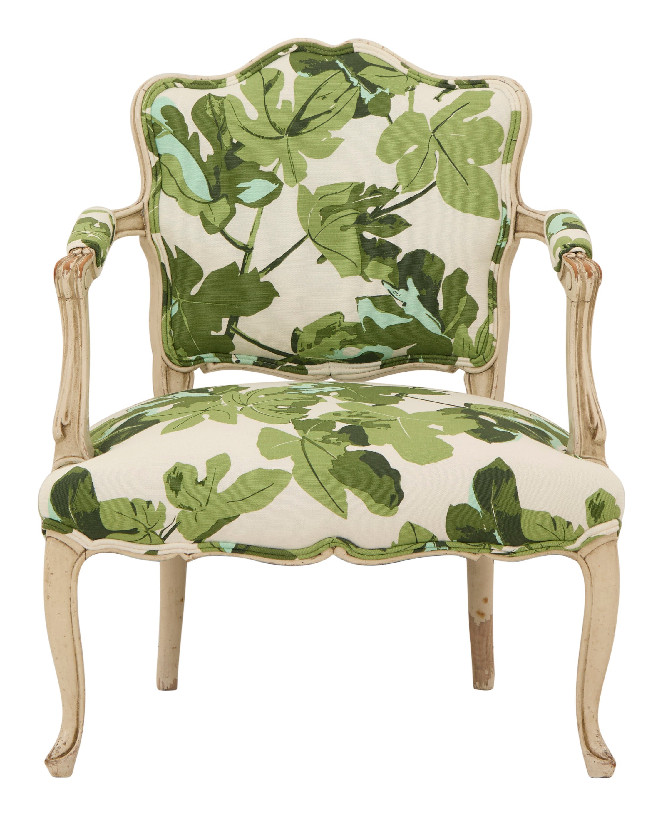 Jayson Home - Antique Fig Leaf Armchair