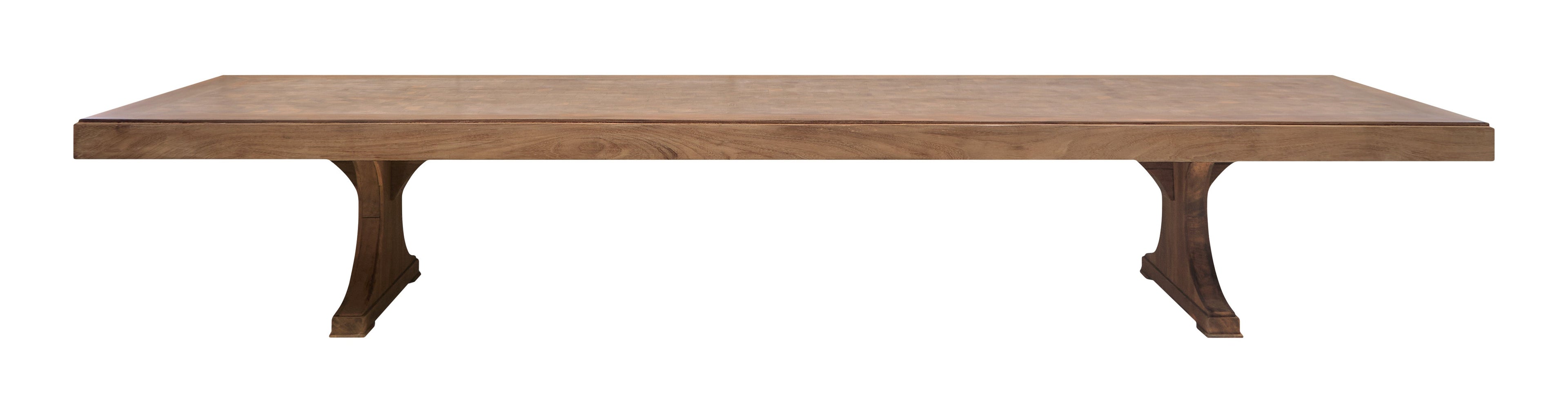 Jayson Home - Vintage Grand Parquetry Wood Table