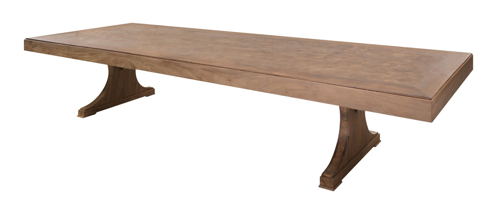 Jayson Home - Vintage Grand Parquetry Wood Table
